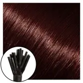 Babe I-Tip Hair Extensions Red Wine/Vivian 18"